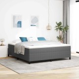 VidaXL Cadru de pat, gri deschis, 180x200 cm, velur
