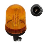 Girofar auto NEOLITE 12/24V cu 80 leduri orange cu suport tubular, diam. 130mm, inaltime 240mm, Rapid