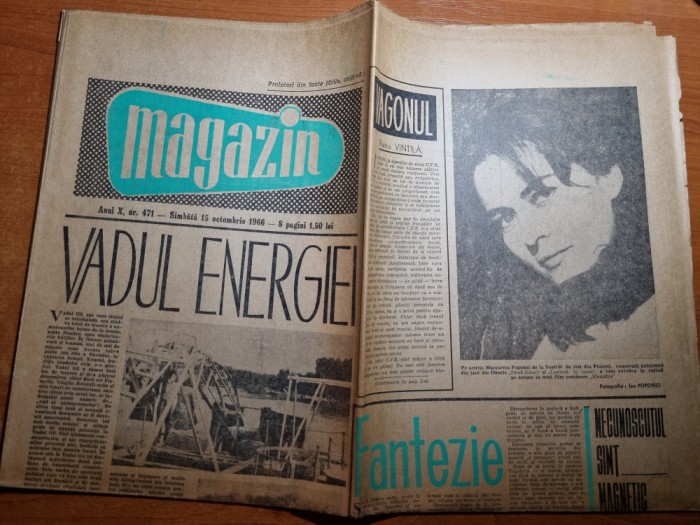 magazin 15 octombrie 1966-art. vadul oii,margareta pogonat,cassius clay