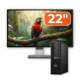 Pachet Calculator Second Hand DELL OptiPlex 5080 SFF, Intel Core i5-10500 3.10 - 4.50GHz, 16GB DDR4, 512GB SSD + Monitor 22&amp;quot; NewTechnology Media