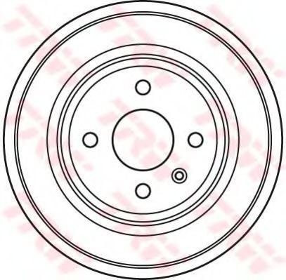 Tambur frana OPEL ASTRA H (L48) (2004 - 2016) TRW DB4391
