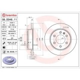 Set disc frana Mercedes Sprinter 3,5-T Box (B907 B910) 02.18-, Sprinter 3,5-T (B907 B910) 02.18-, Sprinter 3,5-T Tourer Bus (B907) 02.18-, Sprinter 3, BREMBO