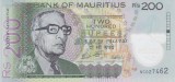 Bancnota Mauritius 200 Rupii 2024 - PNew UNC ( polimer - vezi descriere )