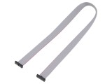 Cablu panglică SAMTEC IDC 17,7cm FFSD-10-D-17.70-01-N cu conectori IDC ambele părți