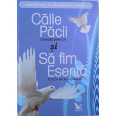 CAILE PACII - EXERCITII PRACTICE SI SA FIM ESENTA - CHEILE DE LA IMPARATIE de JASMUHEEN AMBASADOARE A PACII , 2013 , PREZINTA SUBLINIERI CU CREIONUL