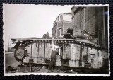 P.377 FOTOGRAFIE GERMANIA WWII WEHRMACHT TANC I PIRATE FRANTA SAINT QUENTIN