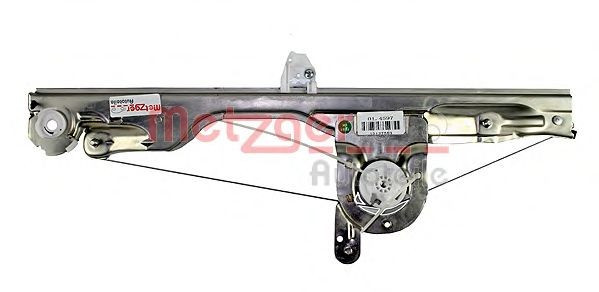 Macara geam RENAULT MODUS / GRAND MODUS (F/JP0) (2004 - 2016) METZGER 2160152