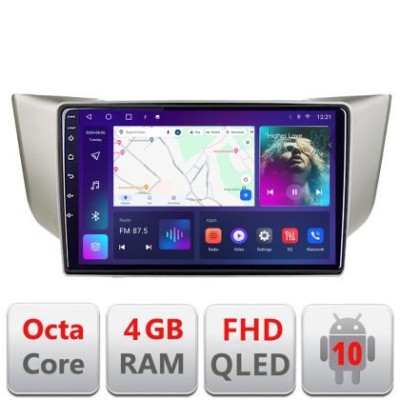 Navigatie Lexus RX 2003-2009 B- rx-03 Android Ecran QLED octa core 4+64 carplay android auto kit-rx-03+EDT-E309V3 CarStore Technology foto