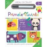 Cumpara ieftin Primele cuvinte. Scrie si sterge de cate ori vrei. Activitati educative pentru prescolari/***