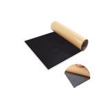 Rulou de folie din spumă autoadezivă pentru etanșări DIY și amortizoare de șoc &ndash; Negru 300mm x 1.5m