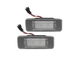 Set 2 buc lampa numar CADILLAC ATS, 02.2013-2014; ESCALADE, EQUINOX, MALIBU, 09.2015-; SUBURBAN (K2Y), 12.2013-12.2019; TAHOE (2KUC), OPEL ASTRA J, 0