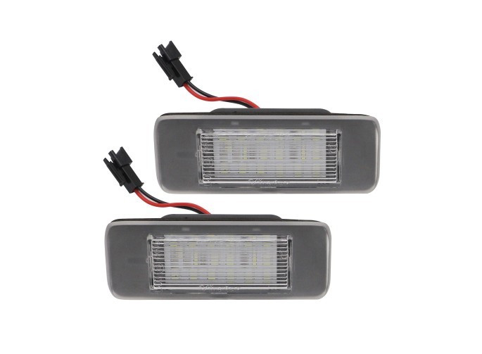 Set 2 buc lampa numar CADILLAC ATS, 02.2013-2014; ESCALADE, EQUINOX, MALIBU, 09.2015-; SUBURBAN (K2Y), 12.2013-12.2019; TAHOE (2KUC), OPEL ASTRA J, 0