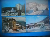 HOPCT LOT 3468 - 4 CARTI POSTALE-IARNA LA POIANA BRASOV-CIRCULATE