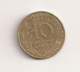 Moneda Franta - 10 Centimes 1987