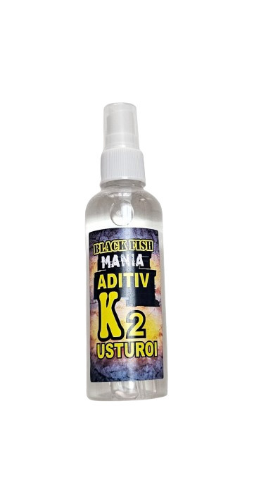 Spray Aditiv K2 Black Fish, Aroma Usturoi, 100 ml