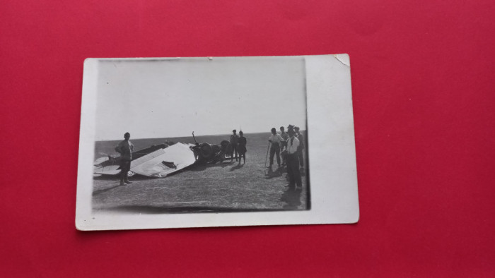 Buzau Accident Aviatic 1927 Avion aircraft flyer aeroplane