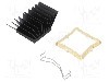 Radiator extrudat, aluminiu, 29mm x 29mm, neagra, Advanced Thermal Solutions - ATS-51290R-C1-R0