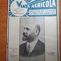 revista viata agricola februarie 1937