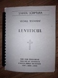 Sfanta scriptura Vechiul testament Leviticul Transcriere in Braille