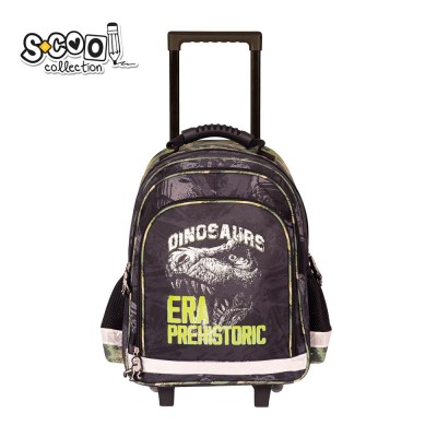 Ghiozdan trolley DINO, 38x29x14 cm &amp;ndash; S-COOL foto