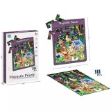 Puzzle Magnetic Fanny Elephant, &Icirc;n Excursie, 30 Piese