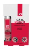 Gel Oral Stimulant System JO Oral Delight Capsuni 30ml