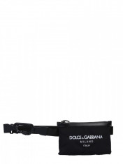 Borseta barbat DOLCE &amp;amp; GABBANA POUCH WITH LOGO BM1730 AW14089690 Negru foto