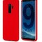 Huse silicon antisoc cu microfibra interior Samsung S9 Plus , S9+ , Rosu