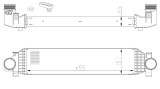 NRF 309068 Intercooler, compresor