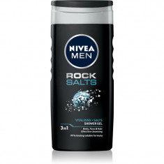 Nivea Men Rock Salt Gel de duș pentru bărbați 250 ml