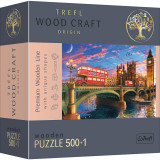 Puzzle din lemn - Palace of Westminster, Big Ben, London | Trefl