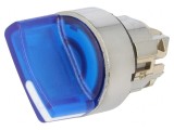 Comutator Rotativ 22mm LED Albastru IP66