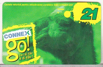 bnk card Romania - Connex - Reincarcare 21 $ - RO-CON-REF-0015
