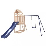 Cumpara ieftin Set de joaca pentru exterior, lemn masiv de pin