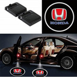 Set 2 Lampi Proiectoare Led Logo Universale HONDA