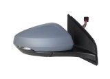 Oglinda usa exterioara VW Polo, 09.2017-, partea Dreapta, reglare electrica; grunduit; incalzit; sticla convexa; geam cromat; rabatabil; memorie; cu