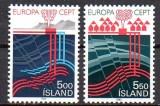 ISLANDA 1983, EUROPA CEPT, serie neuzata, MNH, Nestampilat