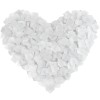 Petale trandafiri artificiale albe 500 bucăți – decor romantic pentru nuntă și evenimente
