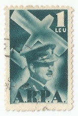 *Romania, LP VII.1/1931, Timbre de aviatie, A.R.P.A., oblit. foto