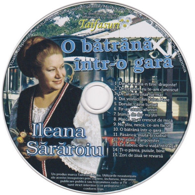 CD ILEANA SARAROIU O batrana intr-o gara foto