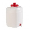 Bidon Plastic cu Robinet Strend Pro Demetra 20L, 30x26x42 cm, Alimentar, Apa, Vin, Suc