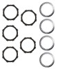 Set Ambreiaj Moto MX_NEW PTB0105: Plăcuțe Textolit + Plăci Fier