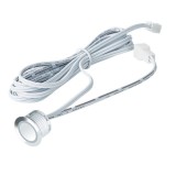 Intrerupator Touch Senzor Banda LED 12V/24V, 18mm, Dimmer, Control Tactil, Argintiu