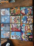 12 DV-uri DISNEY - PIXAR * RATATOUILLE, HOTEL TRANSILVANIA,101 DALMATIENI,MICA SIRENA,CARTEA JUNGLEI,DOAMNA SI VAGABONTUL,NEMO,TOY STORY 1, 2, 3,++