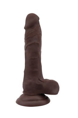 Dildo Rosy Flatterer Brown 18.5cm foto