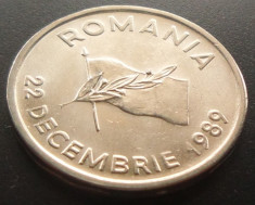 Moneda 10 Lei - ROMANIA, anul 1992 *cod 3418 --- UNC foto