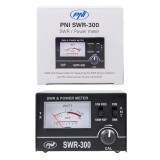 Resigilat : Reflectometru PNI SWR-300 PWR-SWR Meter, pentru masurare SWR antene ra