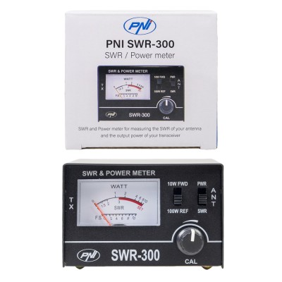 Resigilat : Reflectometru PNI SWR-300 PWR-SWR Meter, pentru masurare SWR antene ra foto