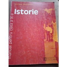 ISTORIE, MANUAL CLS. A IX-A - SORIN OANE