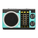 Radio cu difuzor Bluetooth EM 1043 Albastru